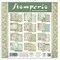 Stamperia Scrapbooking Double-Sided Paper Pad 12"x12" 10/Pkg-Daisy Art